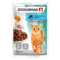 Пауч Zoogurman для кошек Океаническая рыба 85г 30шт