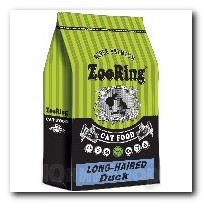 Корм ZooRing для кошек Long Haired Duck (Лонг Хайрид Професионал) Утка 10кг для длинношерстных