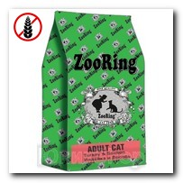 Корм ZooRing для кошек Adult Cat Turkey Salmon Grain free (Эдалт Кэт Индейка и Лосось) 20кг (без пшеницы)