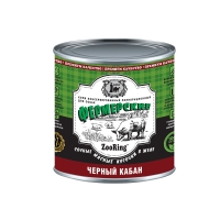 Корм ZooRing Сочные кусочки мяса в желе Черный кабан 850г 1шт